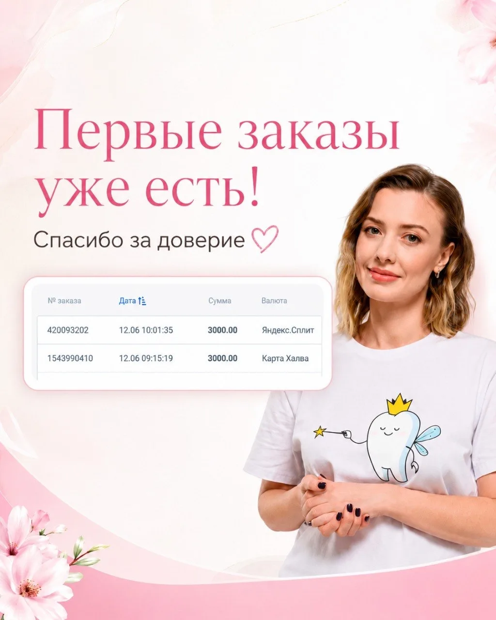 А вот и первые счастливчики, у которых теперь есть понятные шаги по уходу за зубами ребенка от берем