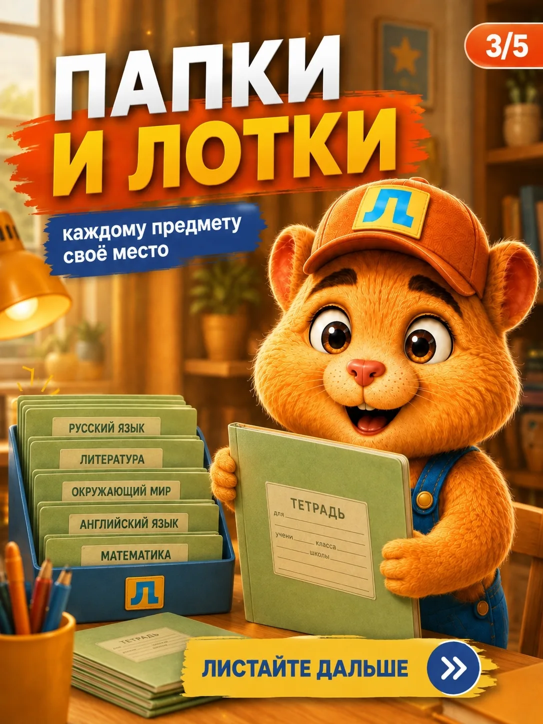 Скоро снова начнётся учебный ритм: тетради, учебники, домашние задания — и вместе с ним...