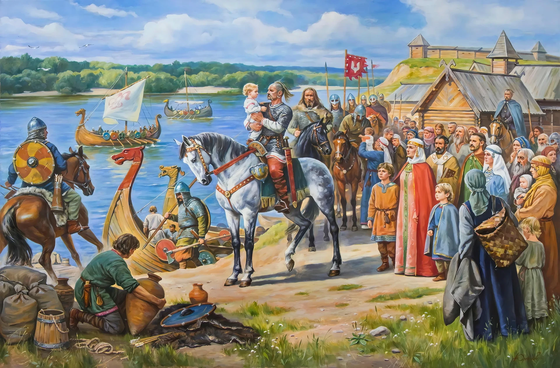 Лекция на тему «Разгром Хазарского каганата дружиной князя Святослава».
