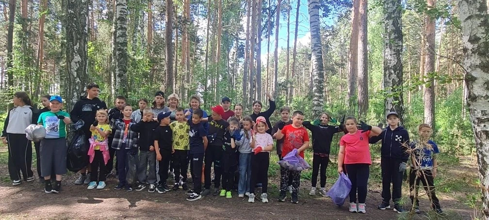 💥⚡️Ура! Сегодня в нашем пришкольном лагере прошла крутая акция «Чистый лес!» — и всё э...