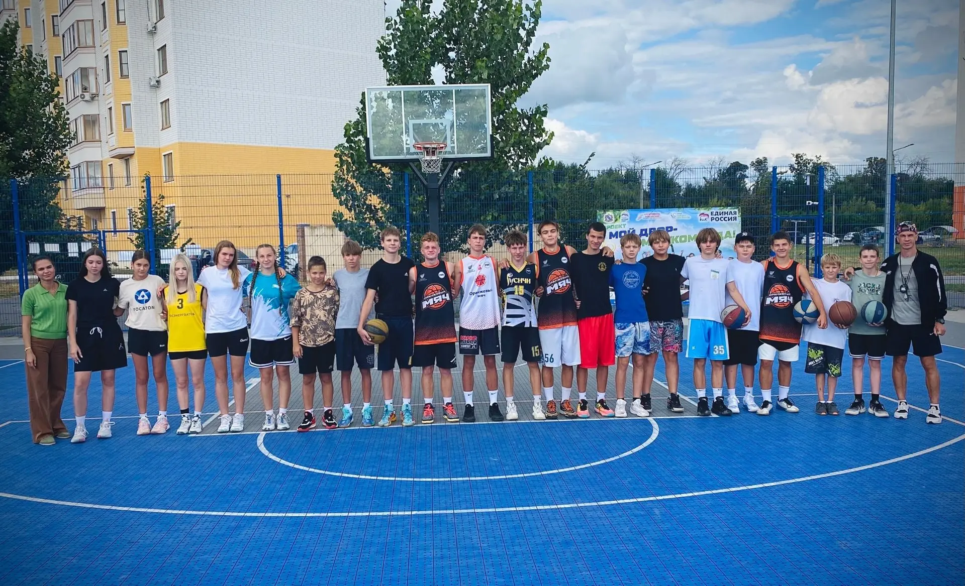 Спорт памяти #МИРНЫЙ_АТОМ: в Курчатове прошел турнир по баскетболу 1х1, посвященный 40-...
