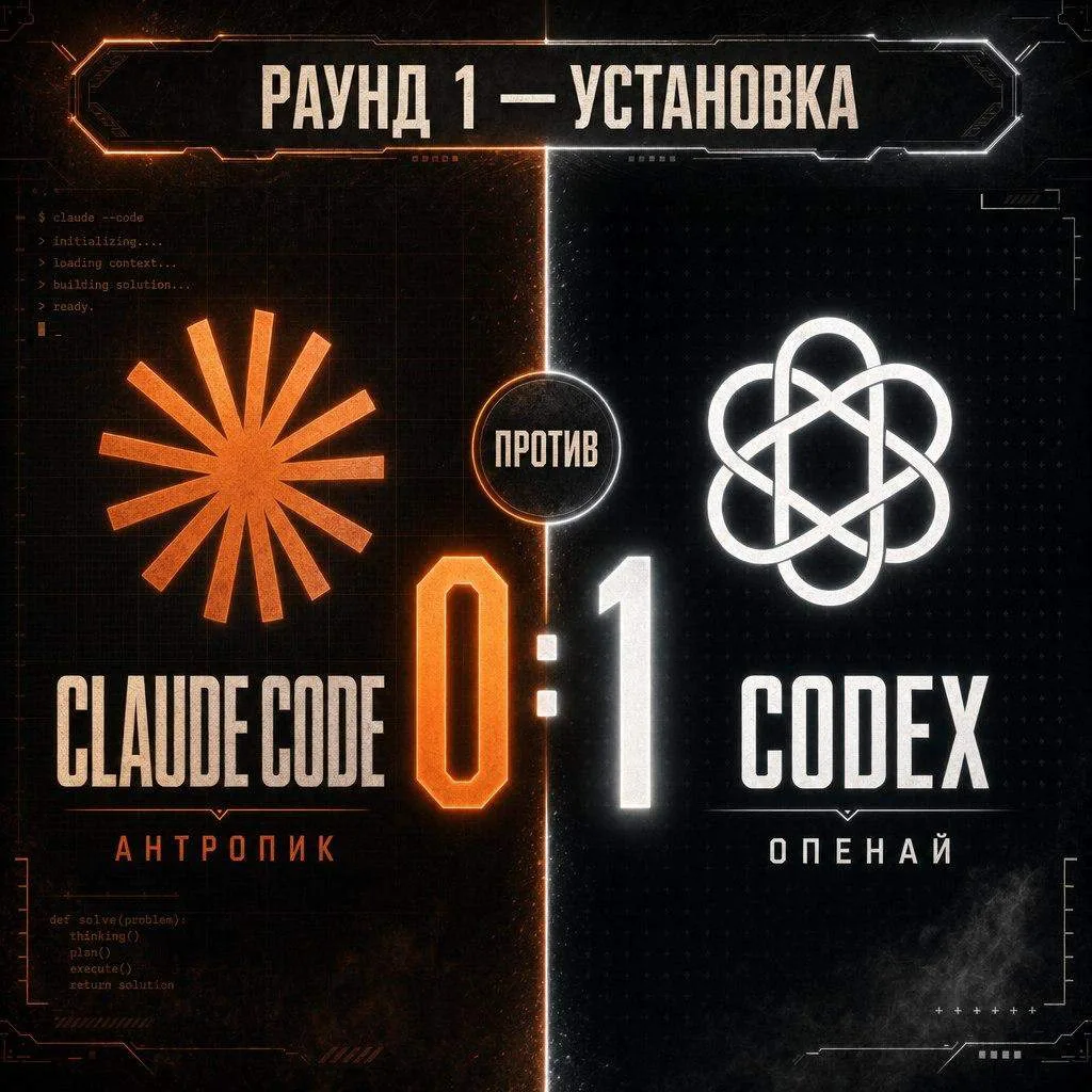 Первое впечатление о Codex. ⠀⠀⠀⠀⠀⠀⠀⠀⠀⠀⠀⠀⠀⠀⠀⠀⠀⠀⠀⠀⠀⠀⠀⠀⠀⠀⠀⠀⠀⠀⠀⠀⠀⠀⠀⠀⠀⠀⠀⠀⠀⠀⠀⠀⠀⠀⠀⠀⠀⠀⠀⠀⠀⠀
Пока 1:0 в пользу