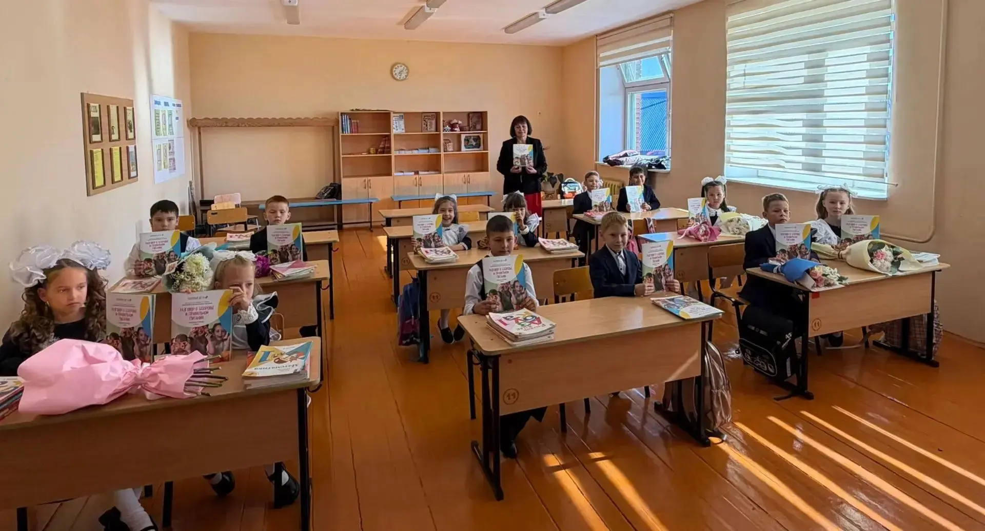 Фундамент здоровья: первоклассники начали изучать «Разговор о правильном питании»