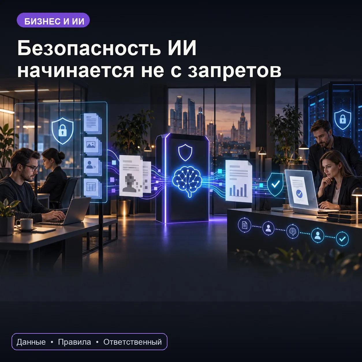 Запретить сотрудникам загружать данные в публичные нейросети легко. Добиться соблюдения...