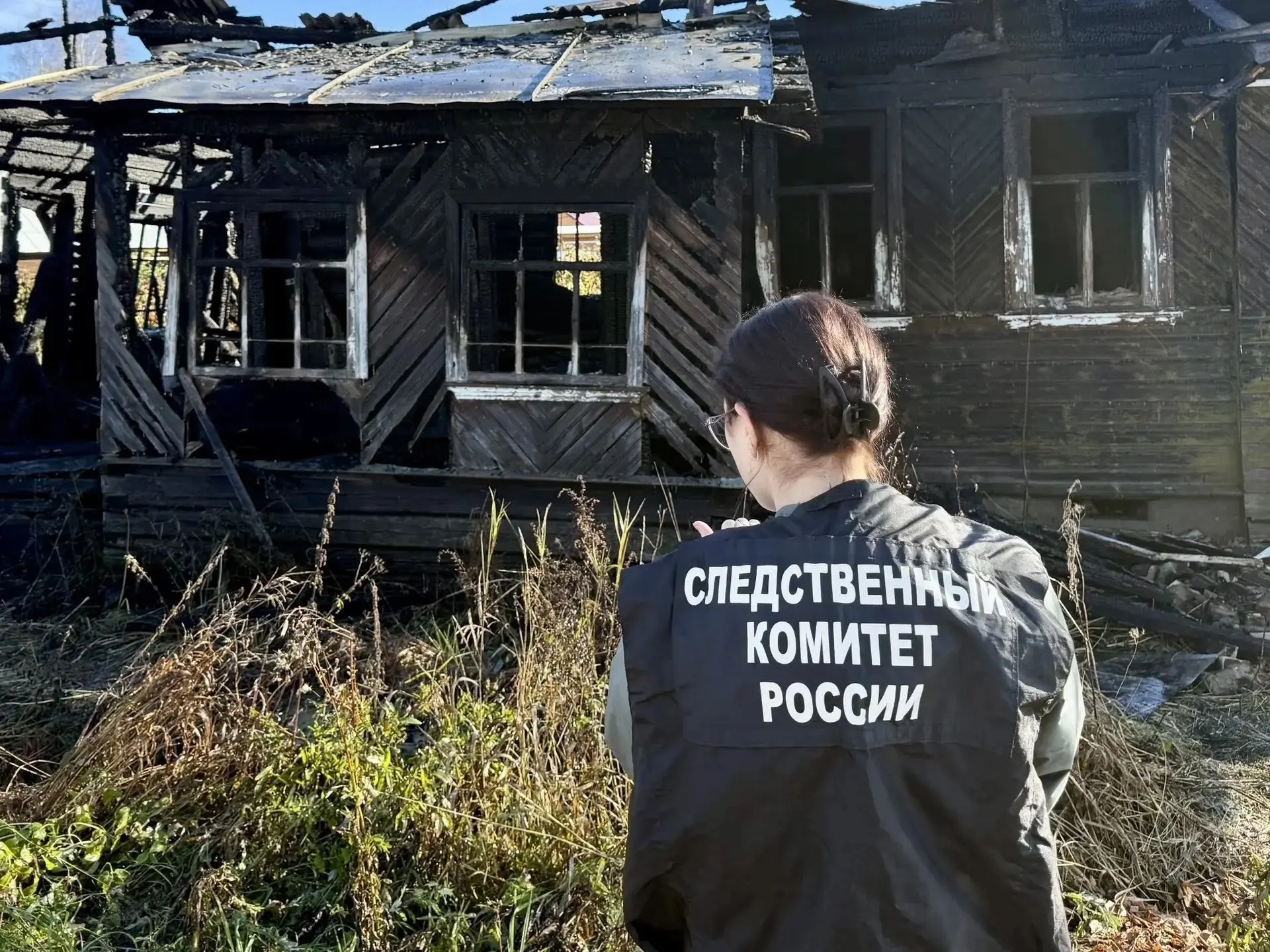 ❗ 43-летний мужчина погиб при пожаре в Тотьме