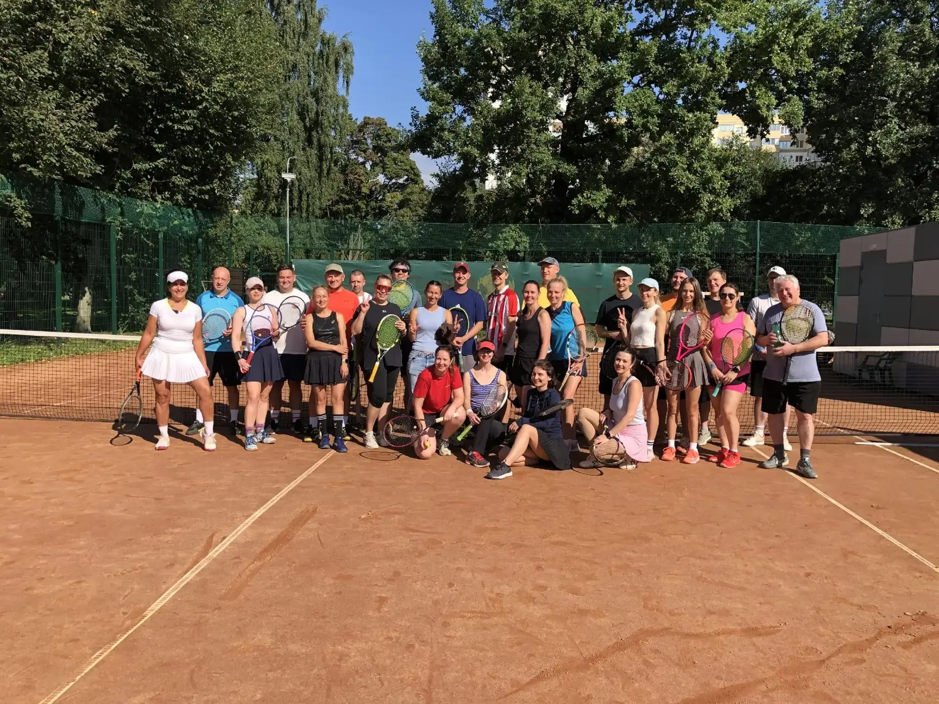 🔥 Жара на кортах: как прошел «Летний Кубок» в Малоохтинском парке! 🎾