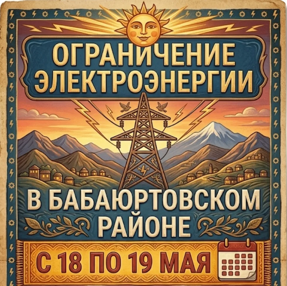 ⚠️ ВНИМАНИЕ: В Бабаюртовском районе ожидаются временные отключения электроэнергии 18 и ...