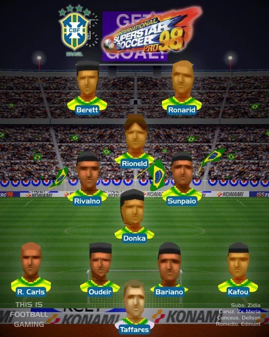 Сегодня в ретро рубрике International Superstar Soccer Pro 98.