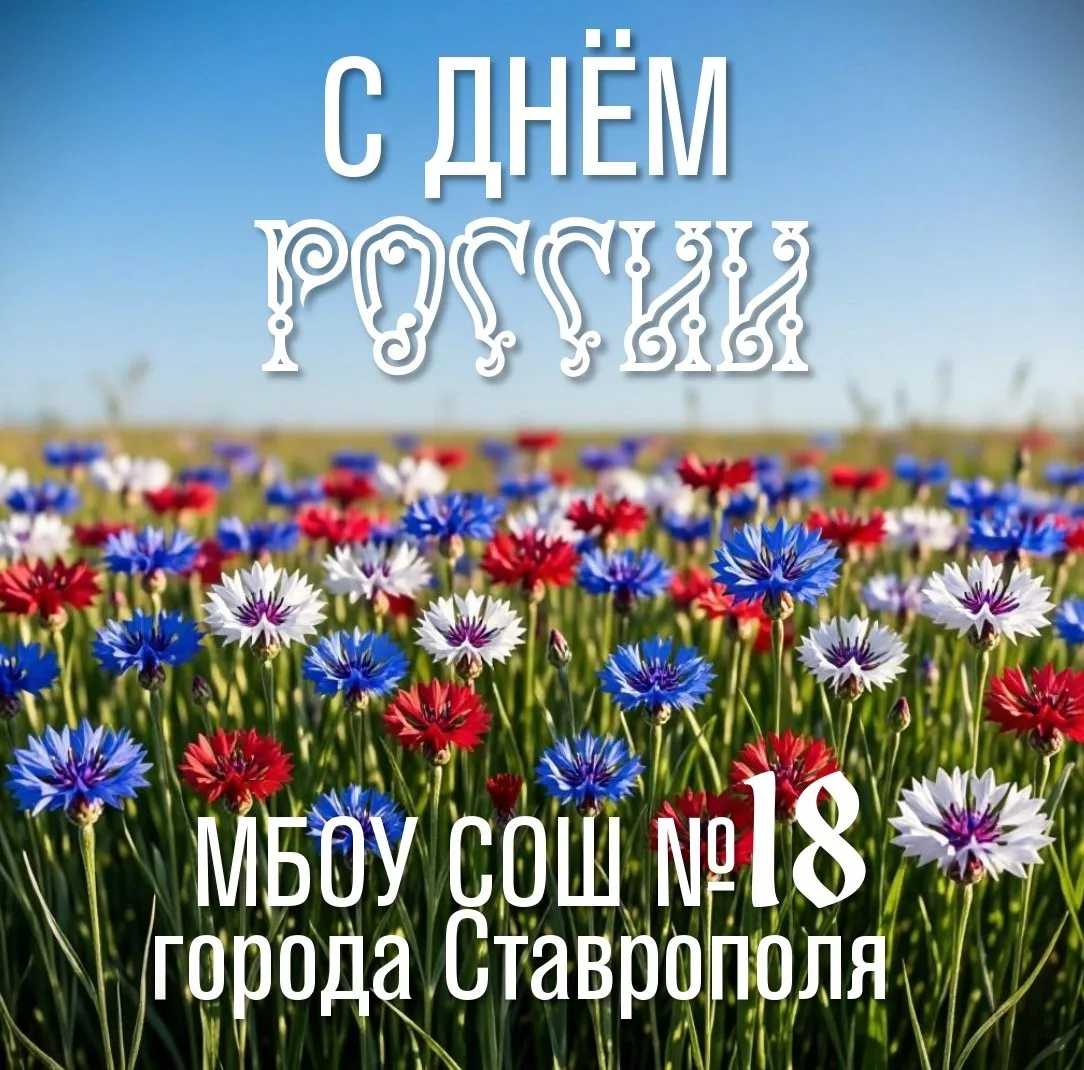 🇷🇺🌼🌻 С ДНЁМ РОССИИ!