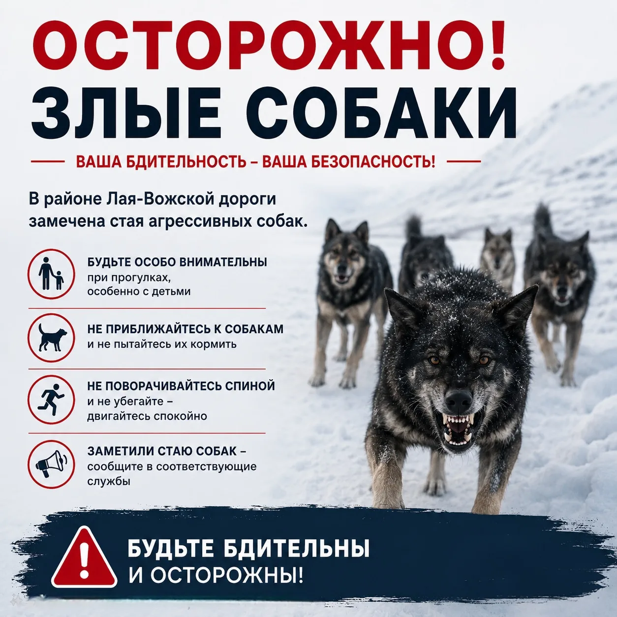 И сразу предупреждение