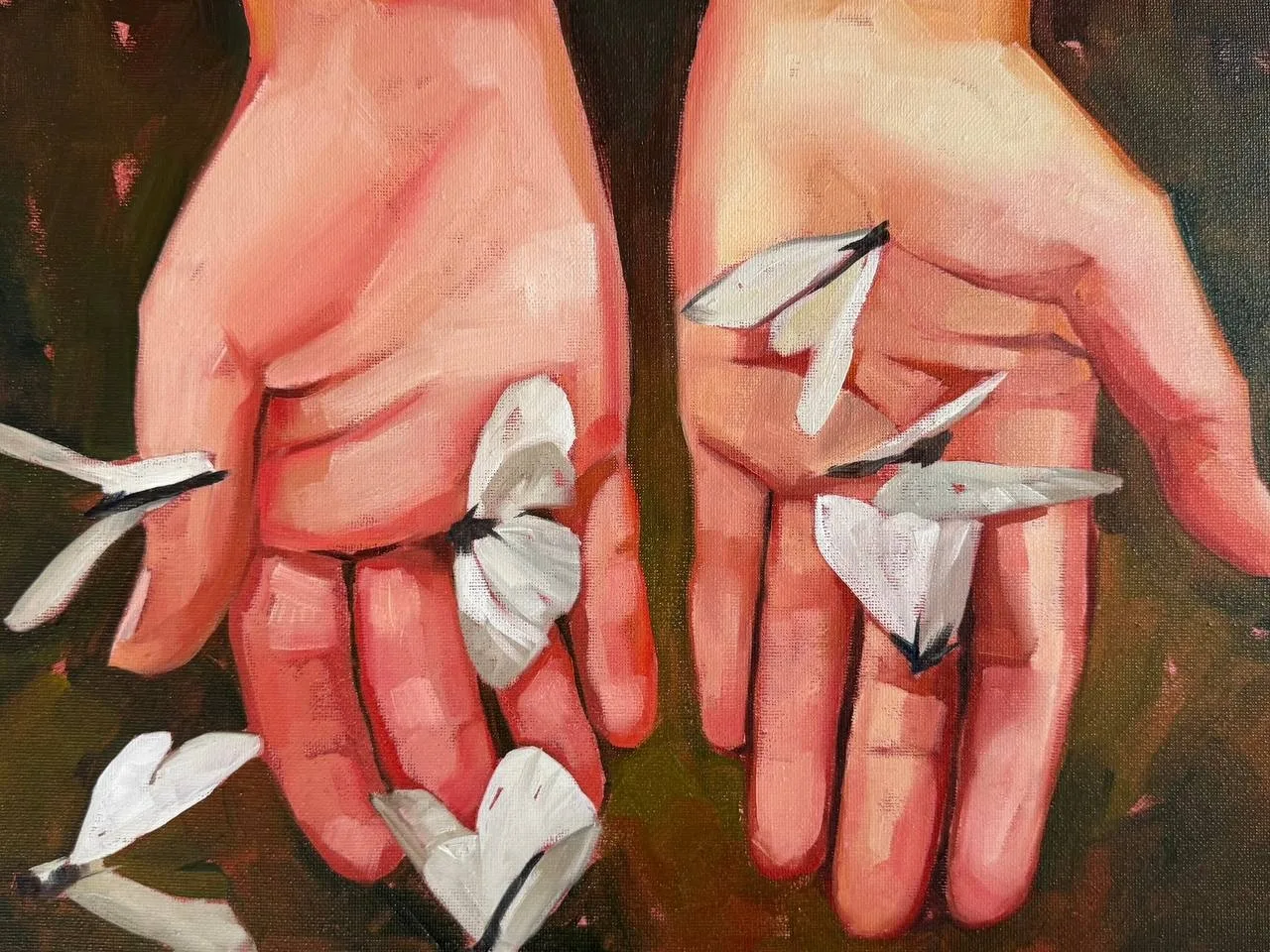 🦋 Выставка «Послания на крыльях бабочек»

A—O Gallery приглашает на персональную выставку Алисы Дья