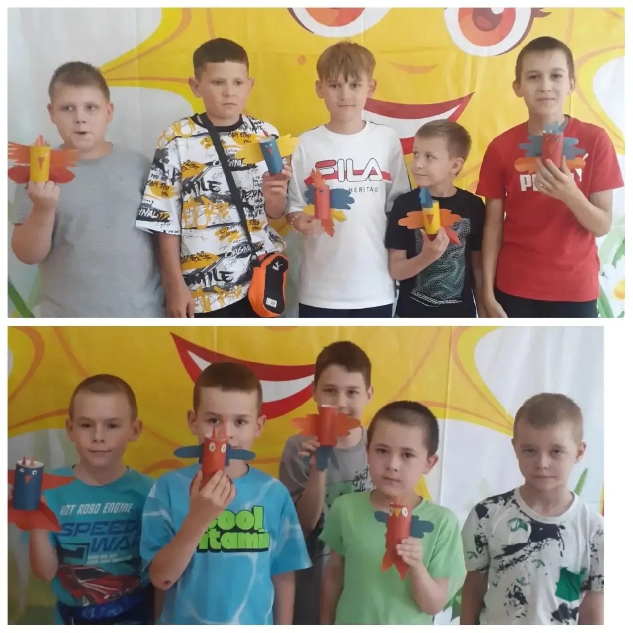 Какой насыщенный и интересный день выдался у наших ребят сегодня!🤩 
В творческой мастерской  «Весёл