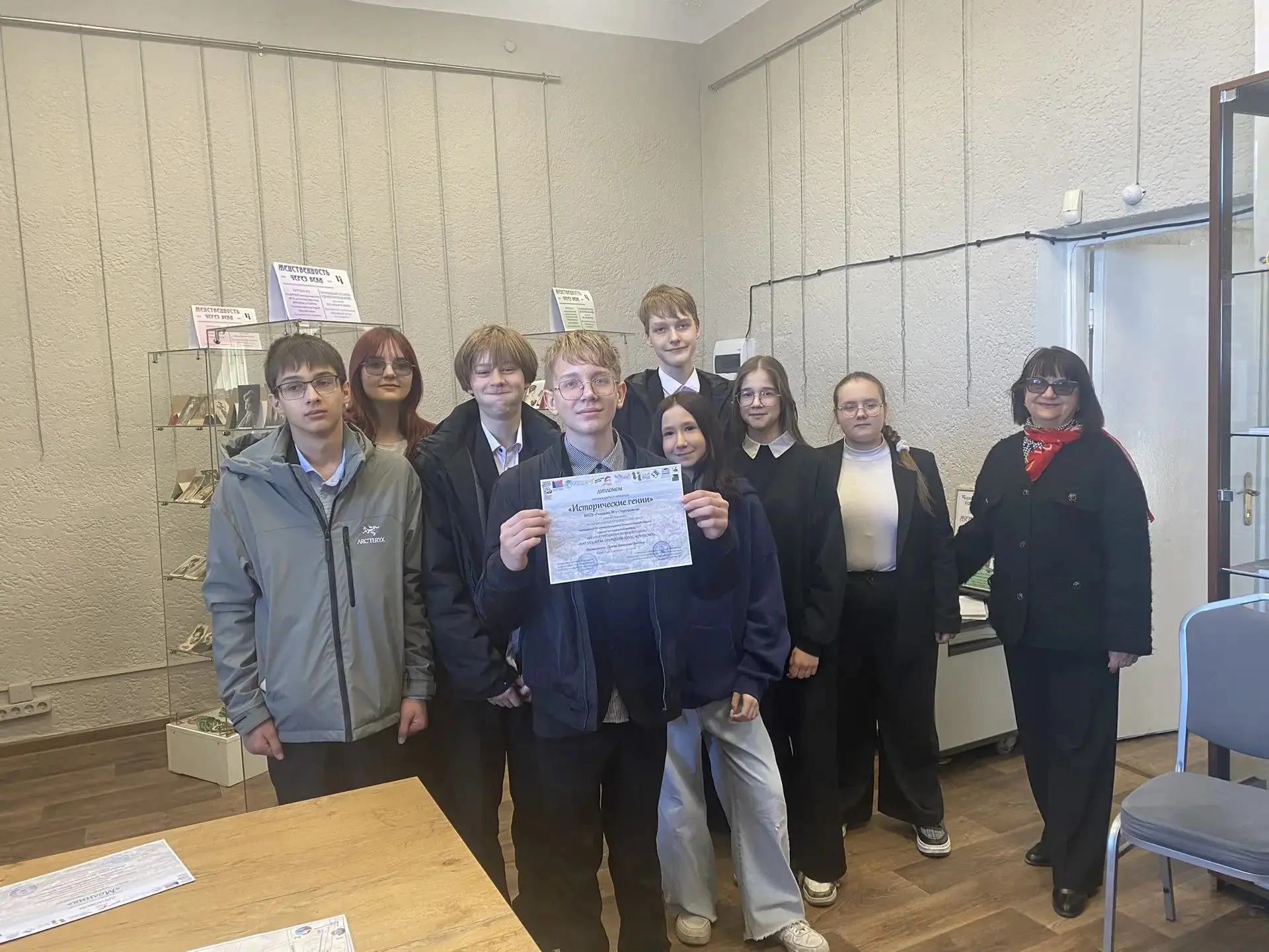 Снова в путь по Черняховску!  Продолжено участие гимназистов в городском краеведческом квесте под на