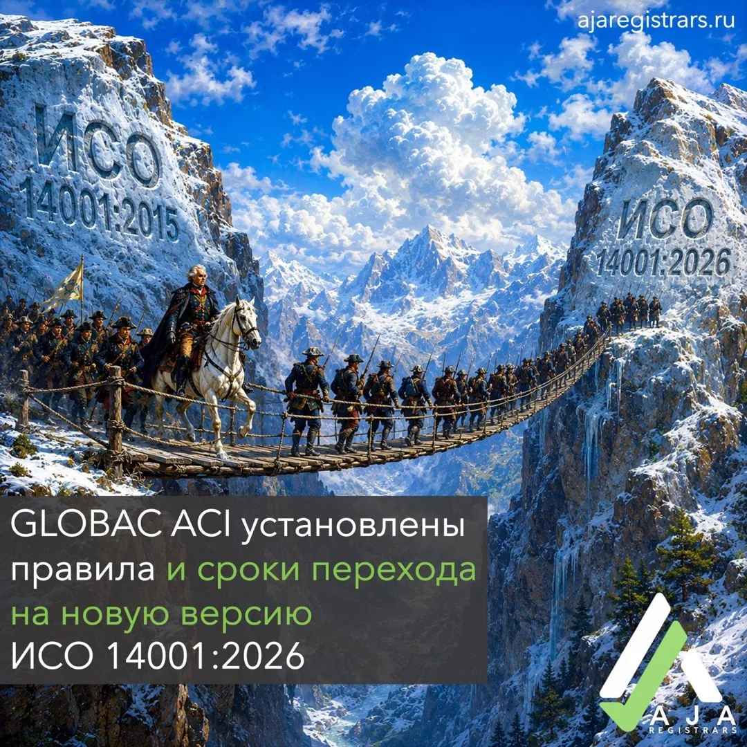 GLOBAL ACI (организация, объединившая с 1 января 2026 года IAF и ILAC) установила для с...