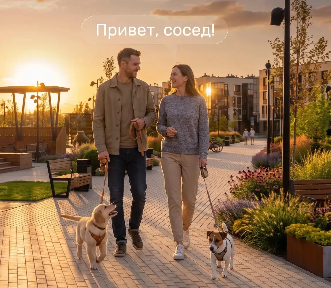 Жить по соседству с друзьями или родными — это про спонтанный кофе, про разговоры до ра...
