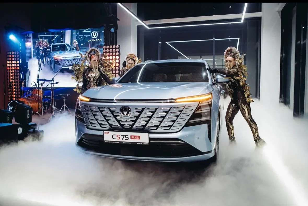 В Туле открыли ещё один дилерский центр Changan и была презентация нового CS75.  Но это не самое инт