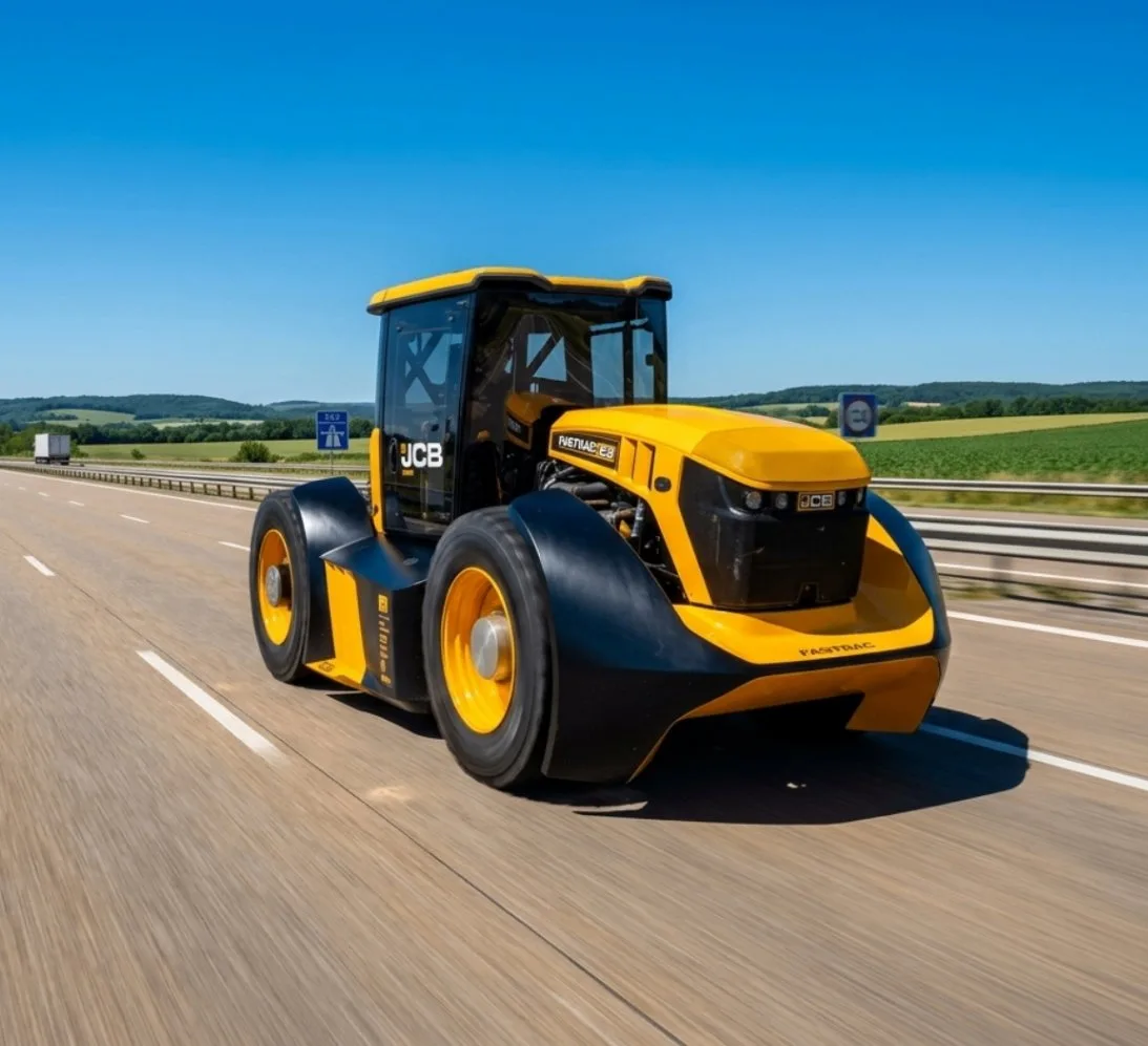 📍JCB Fastrac Two: трактор со скоростью 250 км/ч!