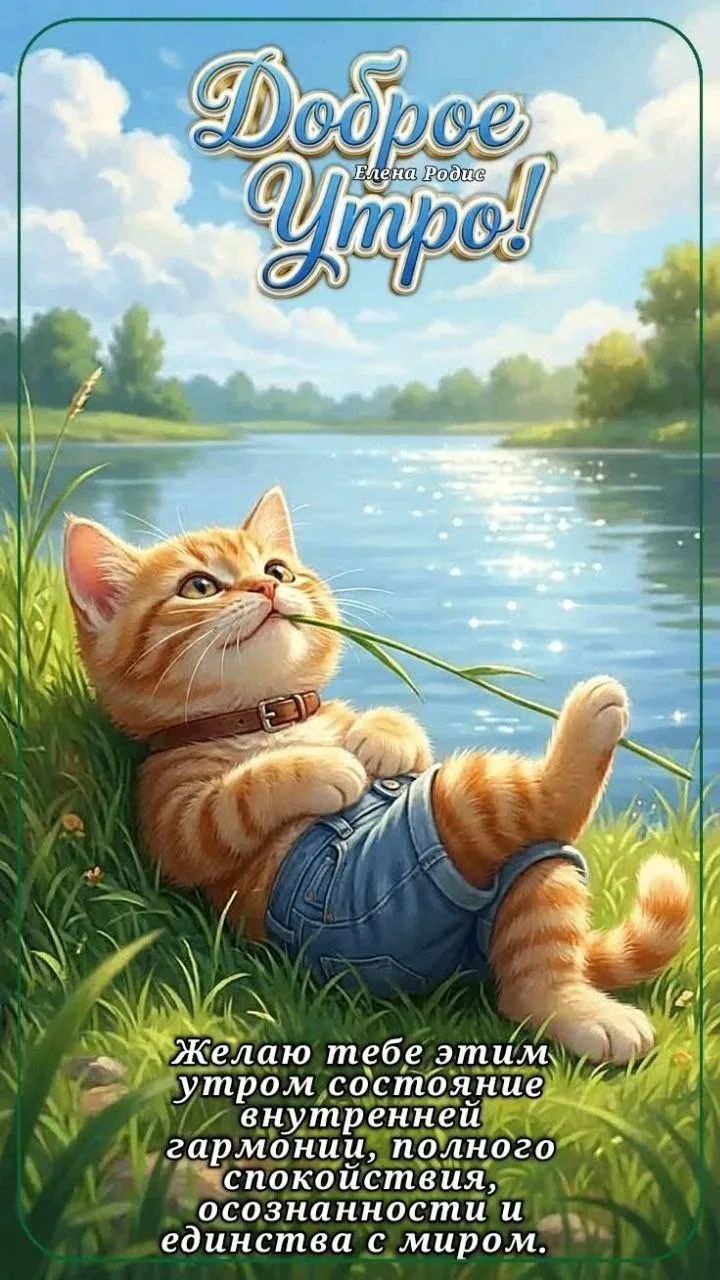 🥰 Ставьте реакции и делитесь открыткой с близкими ❤️