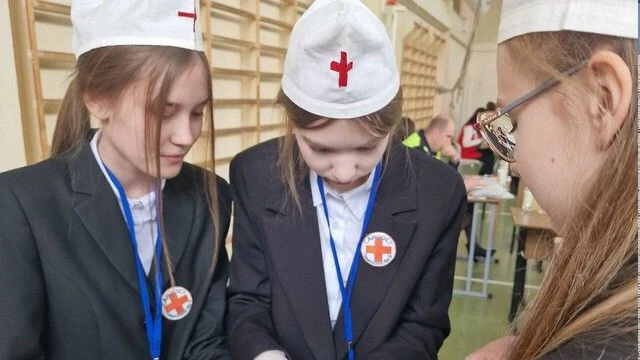 Соревнования санитарных постов   29 апреля состоялись городские соревнования санитарных постов общео