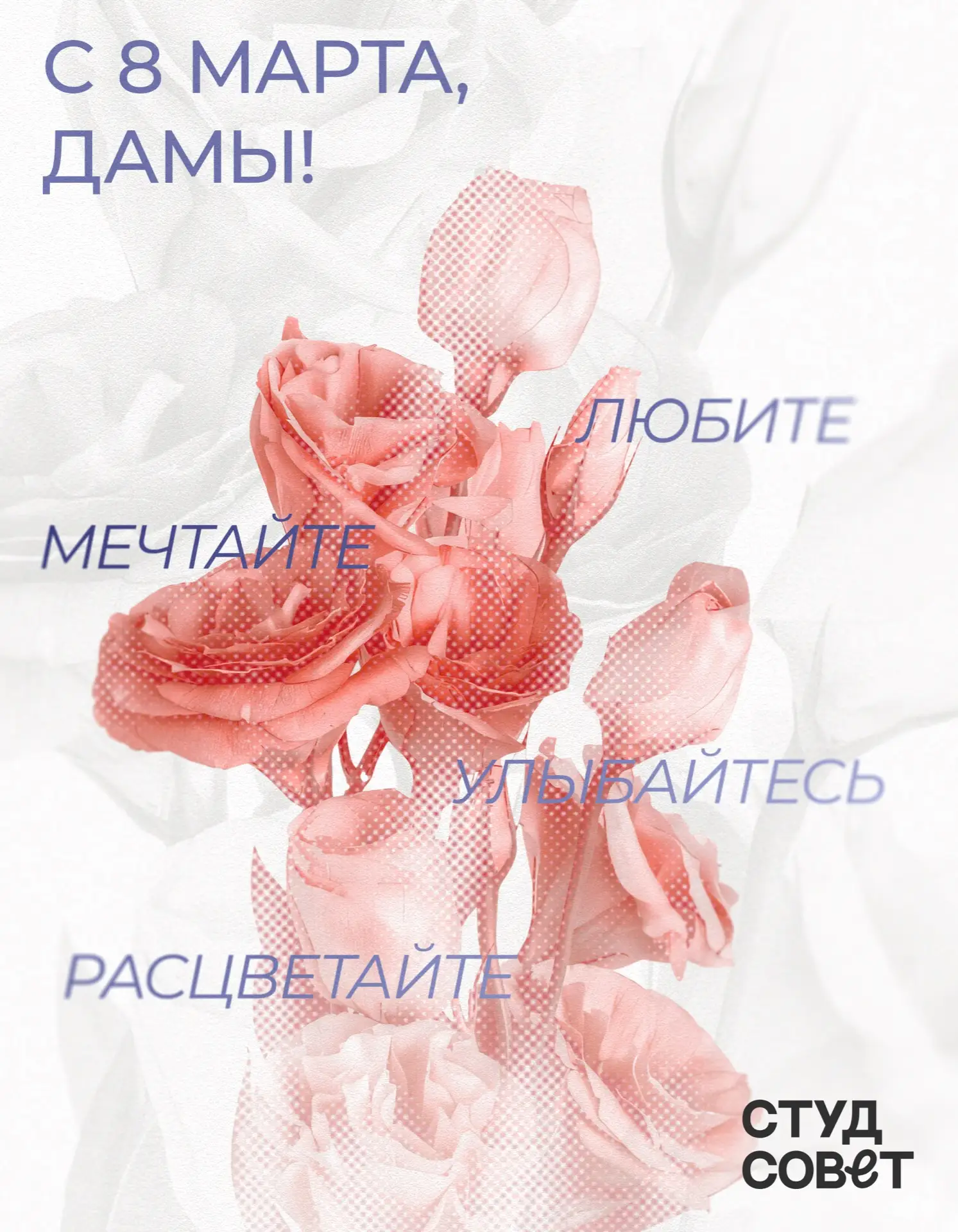 💐 Дорогие наши дамы, Студенческий Совет от всей души поздравляет вас с Международным ж...