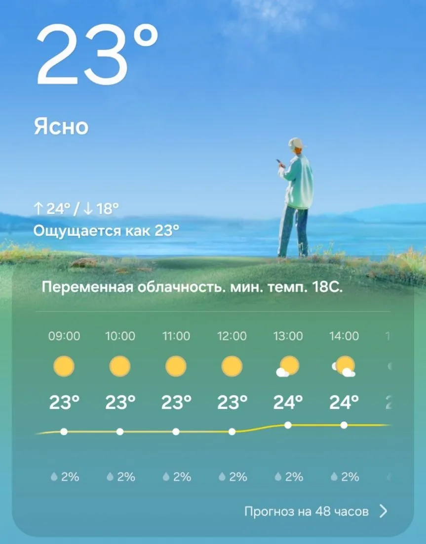 Говорят что у нас передают подохнуть погоду...

Где вы её смотрите? 

У меня вот так...

🗣️Предложи