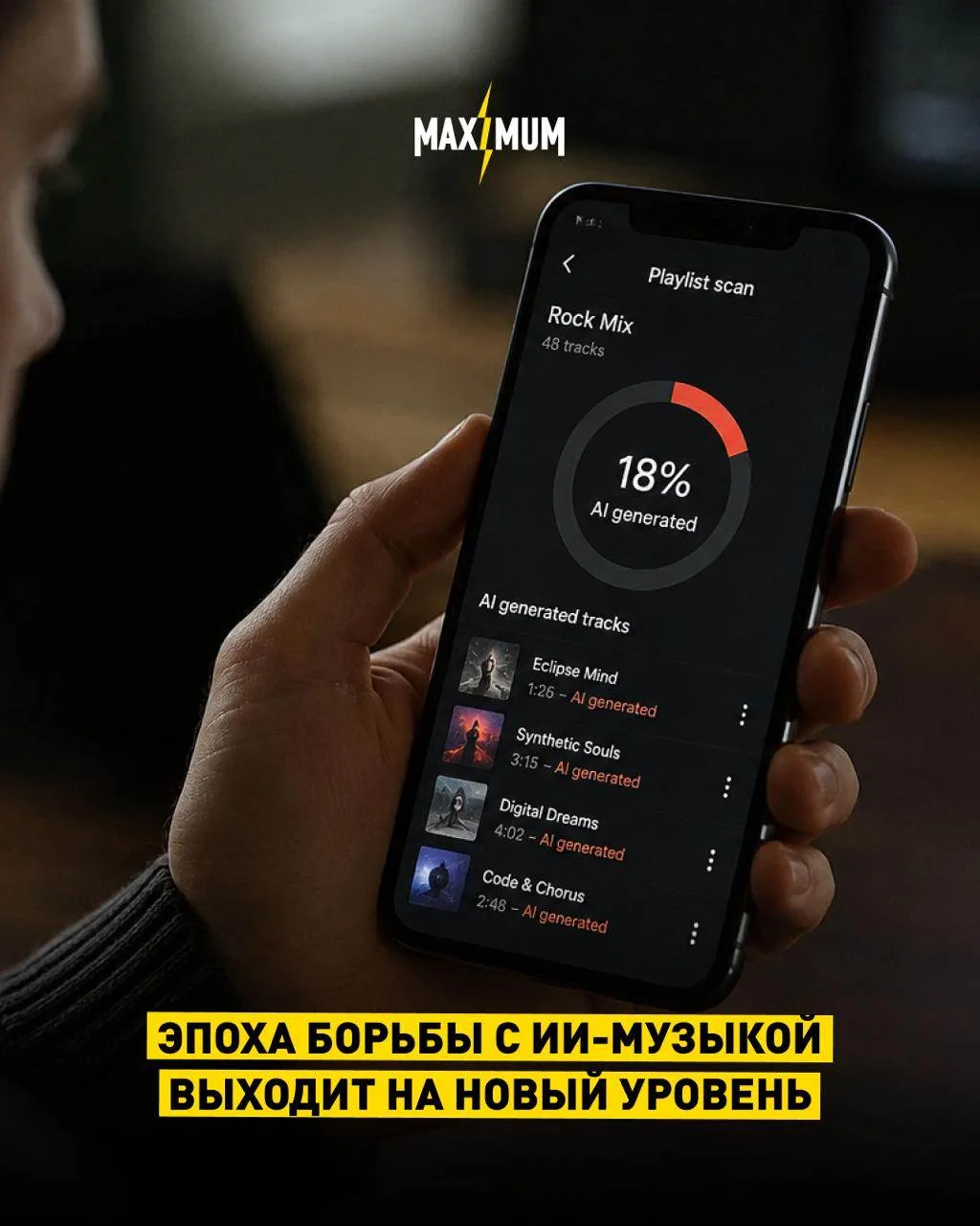 Стриминговый сервис Deezer запустил бесплатный инструмент, который позволяет проверить плейлисты на 