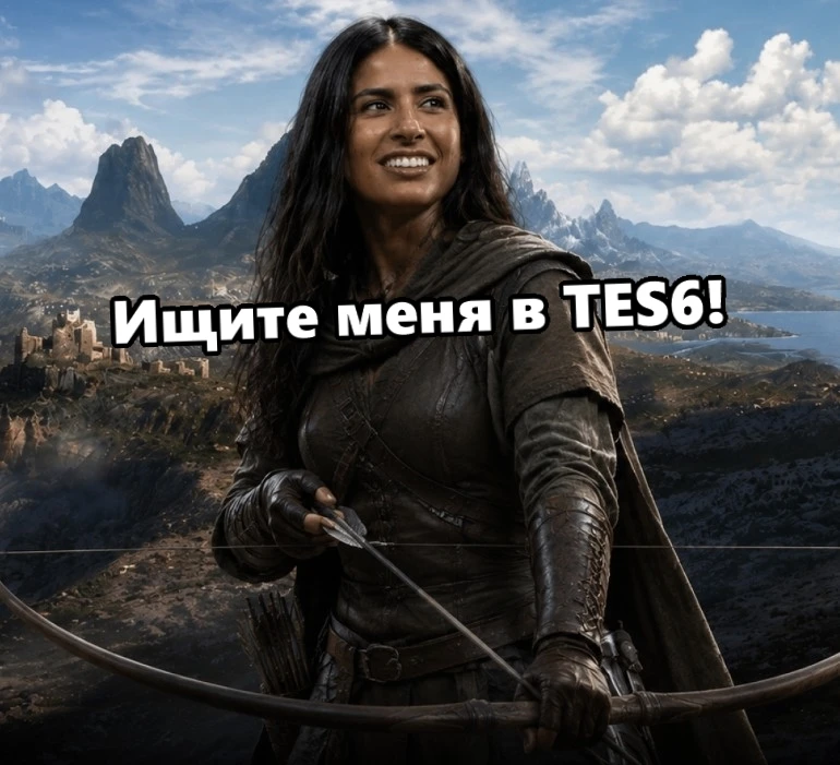 Аша Шарма похвасталась, что провела все утро, играя в The Elder Scrolls 6. Масштаб и величие игры пр