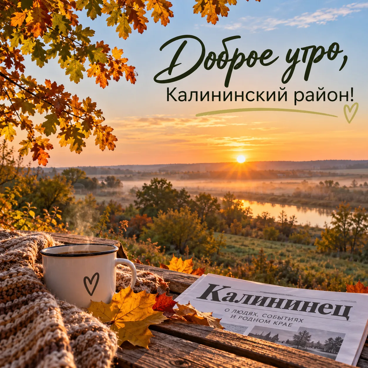 ☀️ Доброе утро, Калининский район!