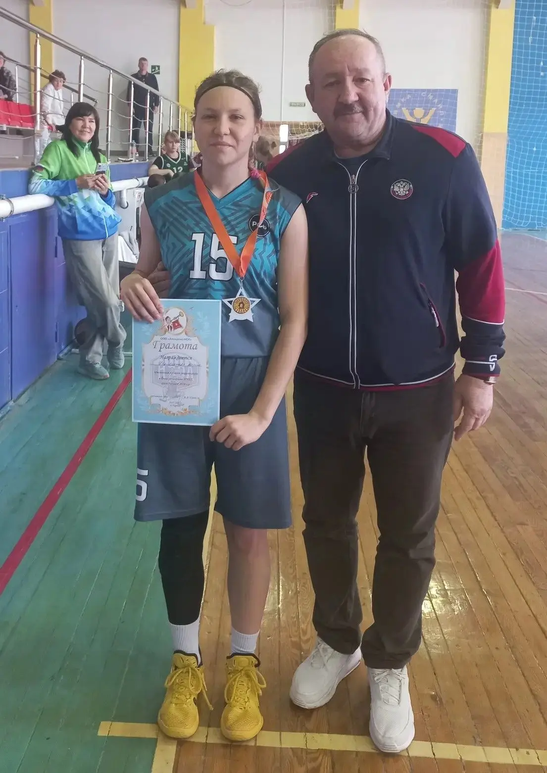 🏀В п.Горный Новосибирской области состоялись соревнования по баскетболу. Команда СК Победа, заняла 4