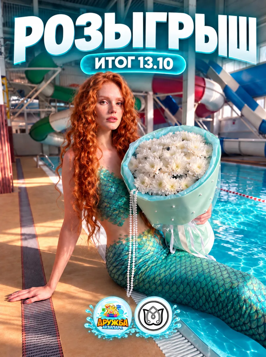 У нас стартовал новый розыгрыш 🧜🏻‍♀️