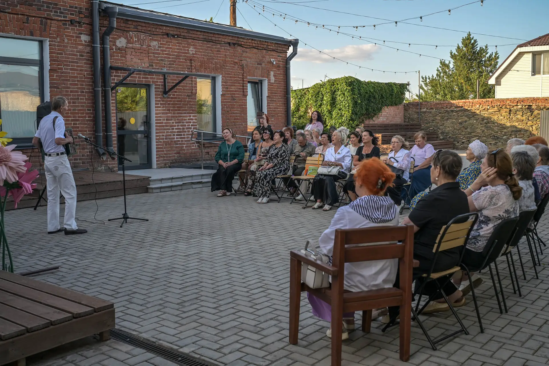 🎉Вот и состоялся наш насыщенный вечер в купеческом дворике!