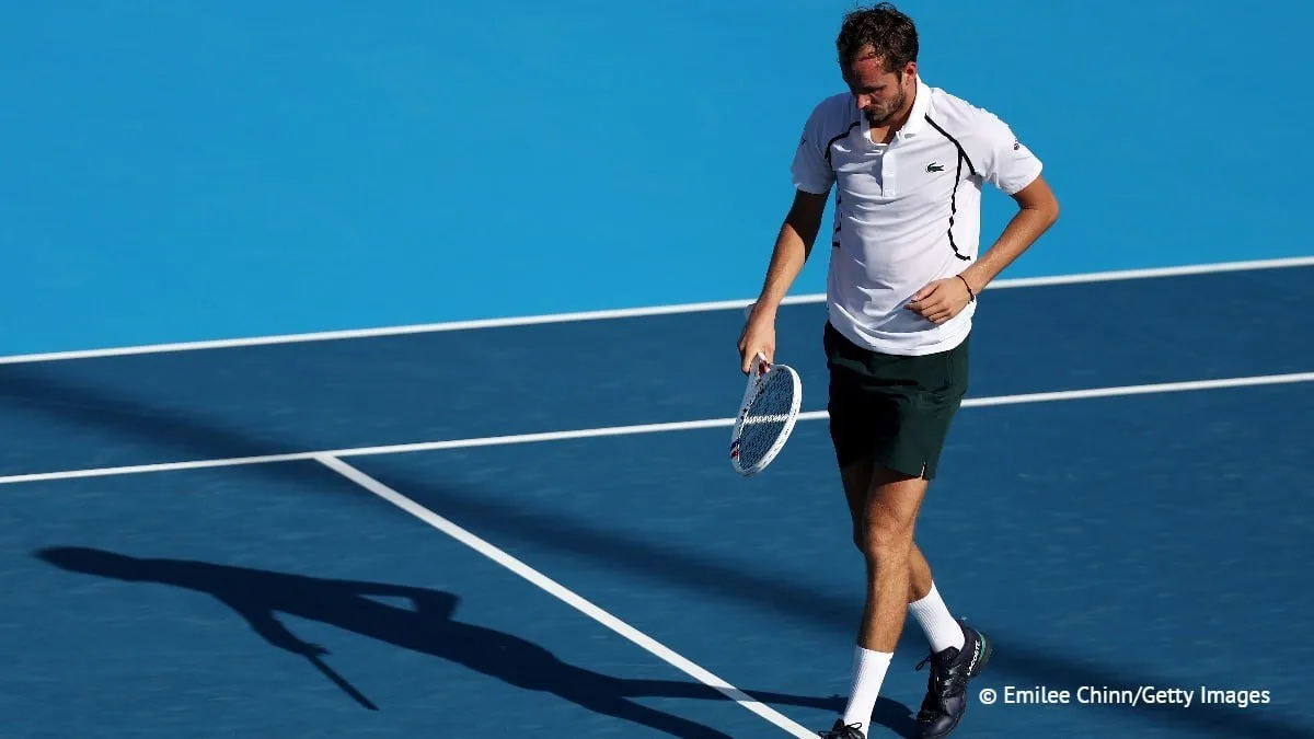 ☁️ Даниил Медведев проиграл Мартину Дамму в матче второго круга турнира ATP в Уинстон-С...