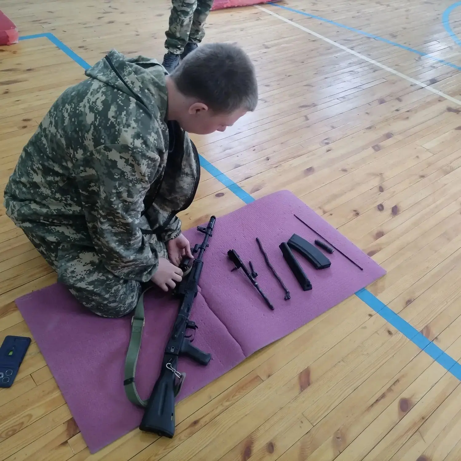 3 день сборов.