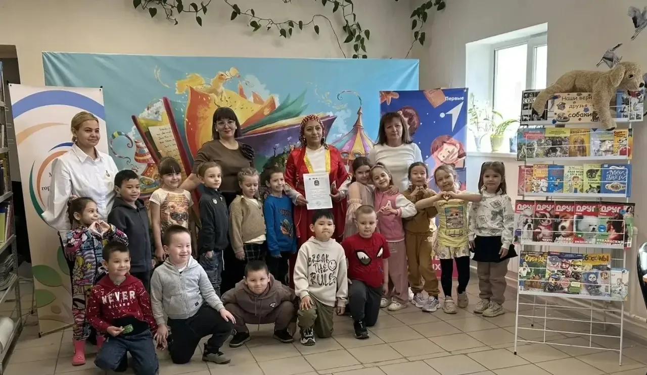 🌟 Книги и народные промыслы: день «Звездочек» в библиотеке!