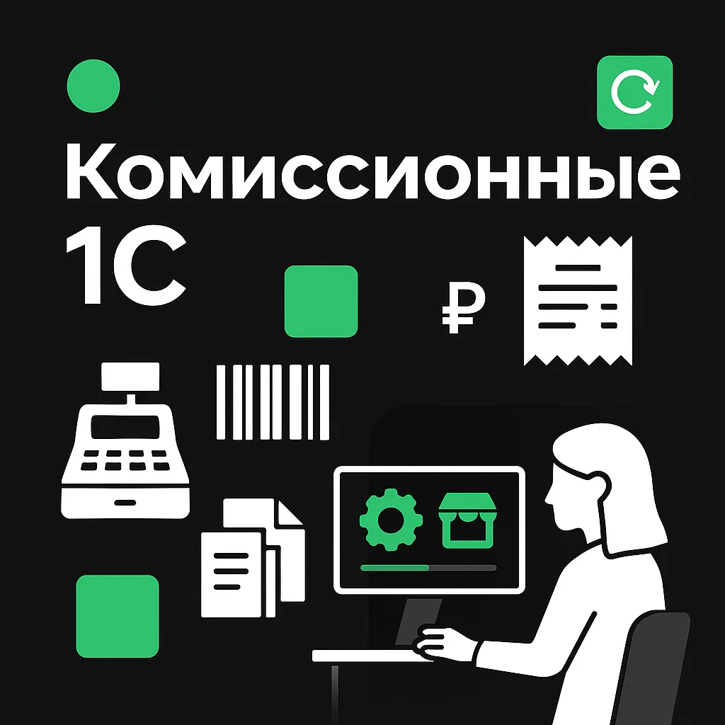 Комиссионные продажи 1С