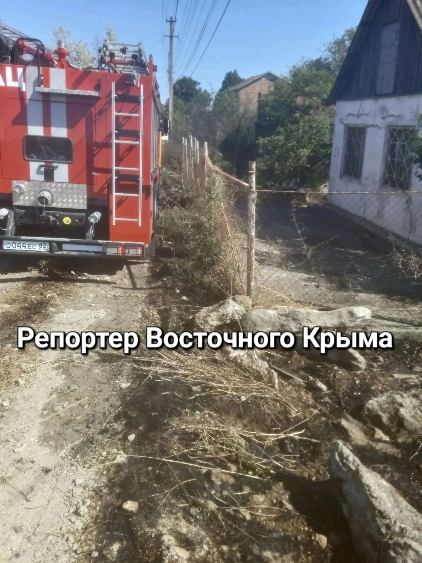 В Ленинском районе замыкание проводов вызвало пожар