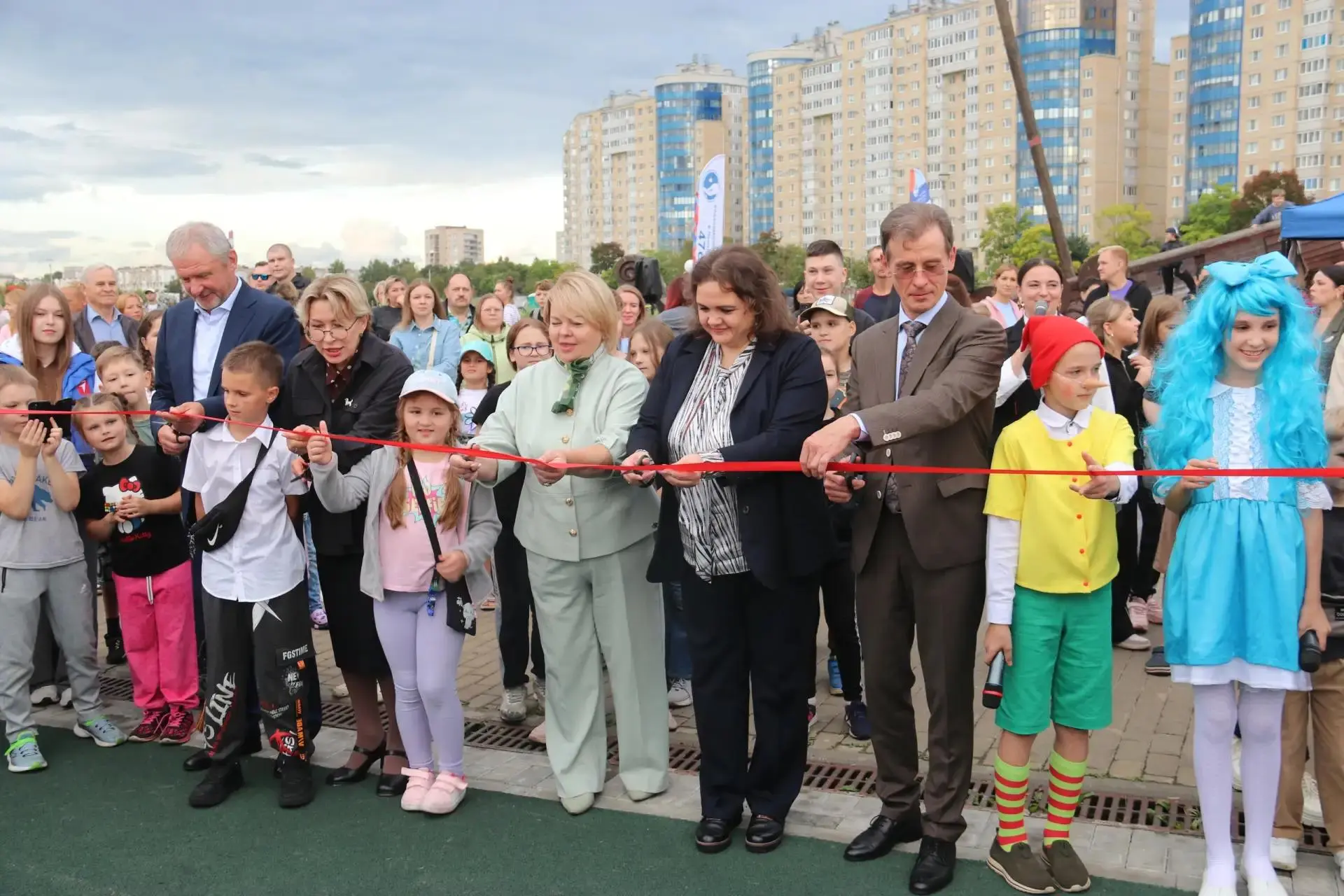 🚀В День знаний в парке «Прибрежный» открылось новое пространство для игр и отдыха