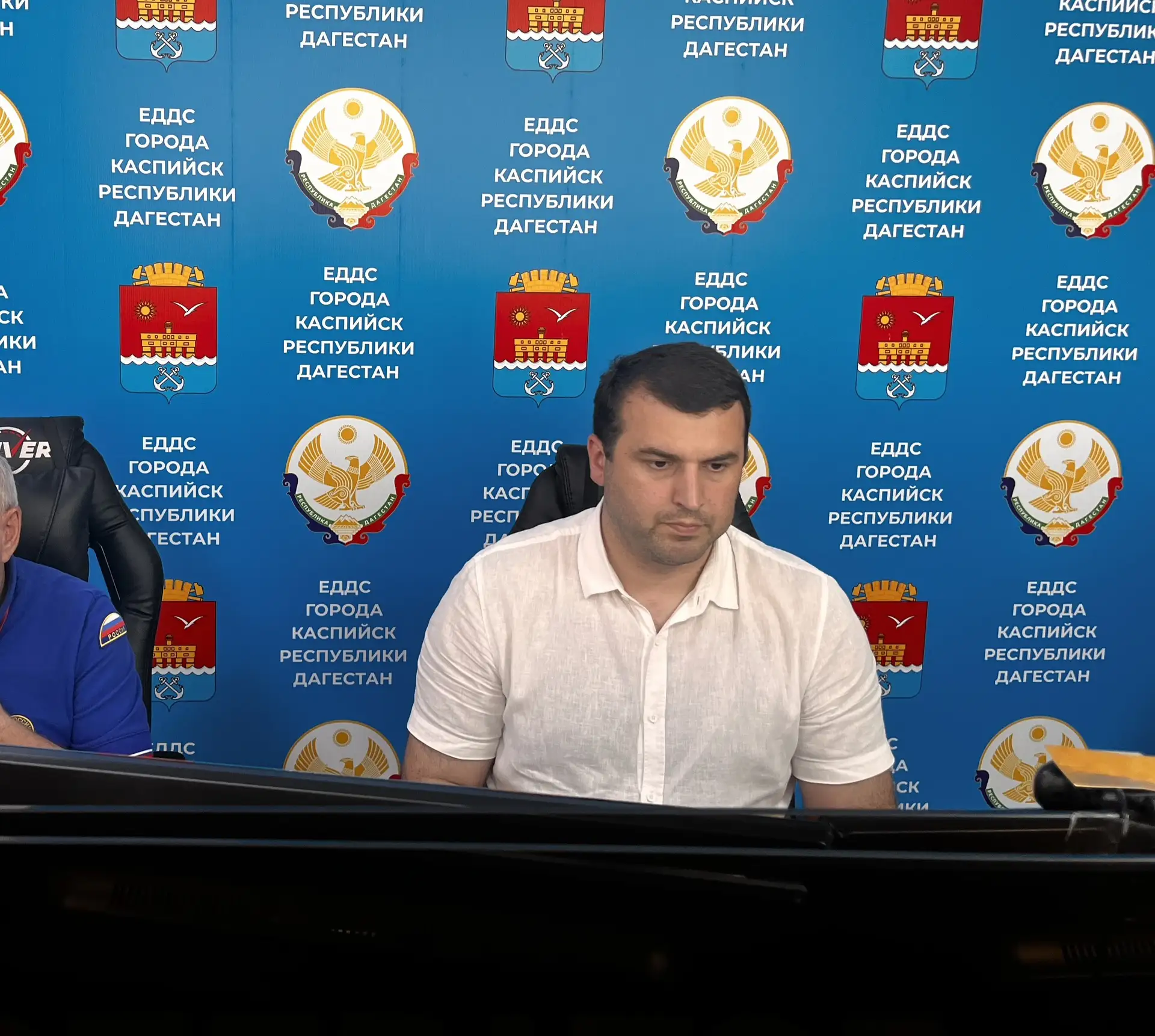 ⚡️Сегодня, 16 июня начальник Управления по делам ГО и ЧС г.Каспийска Ибрагим Рабаданов принял участи