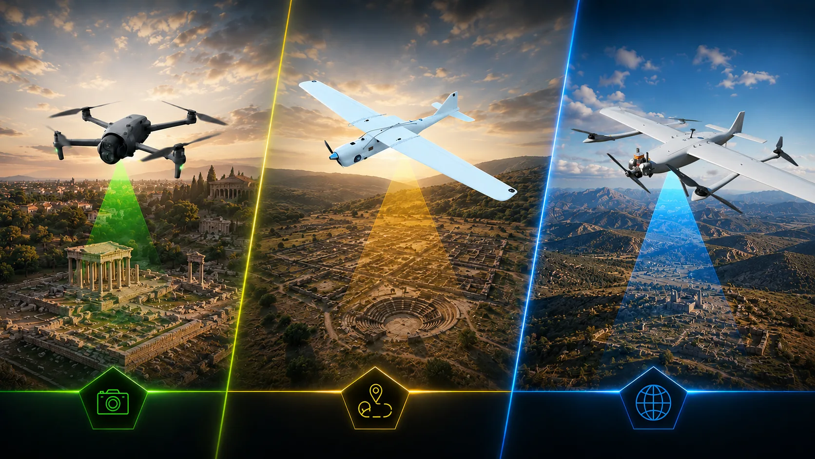 VTOL vs КВАДРОКОПТЕР vs САМОЛЁТНЫЕ БПЛА 
_______________________________________________

АРХЕОЛОГИЯ