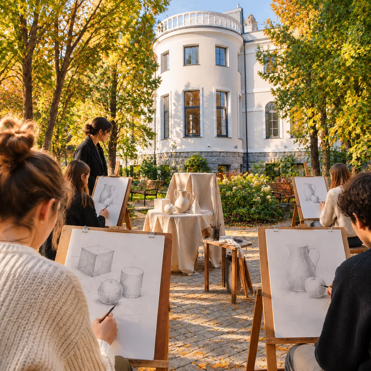 🎨 Рисуем предметы «как живые»!