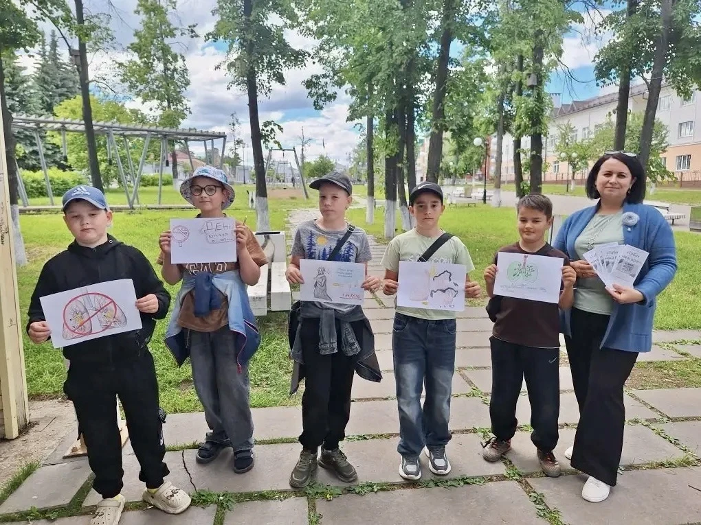 ✋⛔️В рамках мероприятий, приуроченных ко Всемирному дню без табака, психолог отделения социальной по