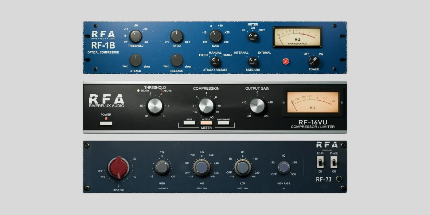 Компания RiverFlux Audio выпустила Relic — бесплатную коллекцию из 12 аналоговых компре...