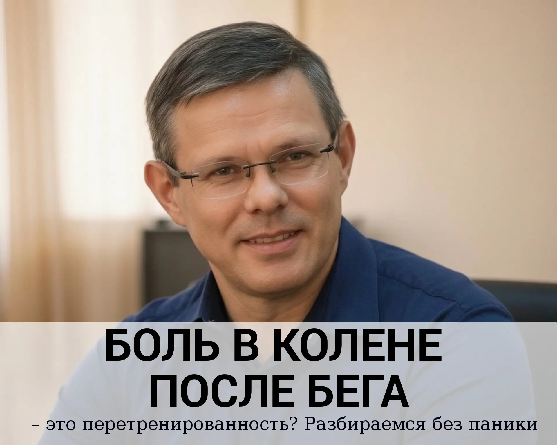 Многие пациенты приходят ко мне после того, как начали бегать. И главный их вопрос: «До...