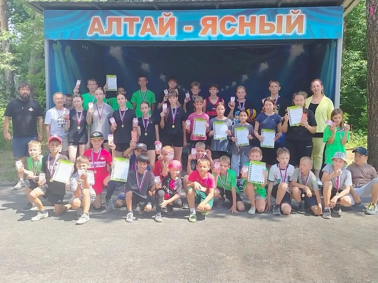 В Бийске прошла дворовая спартакиада💪🏆
