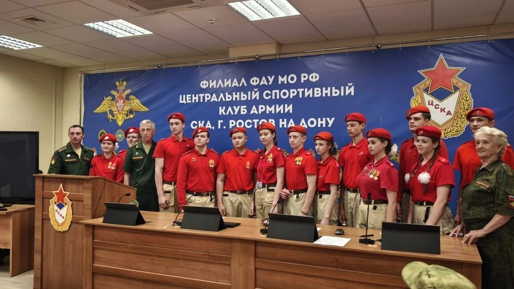 🏆На стадионе СКА г. Ростов-на-Дону состоялось торжественное открытие чемпионата ЮВО по...