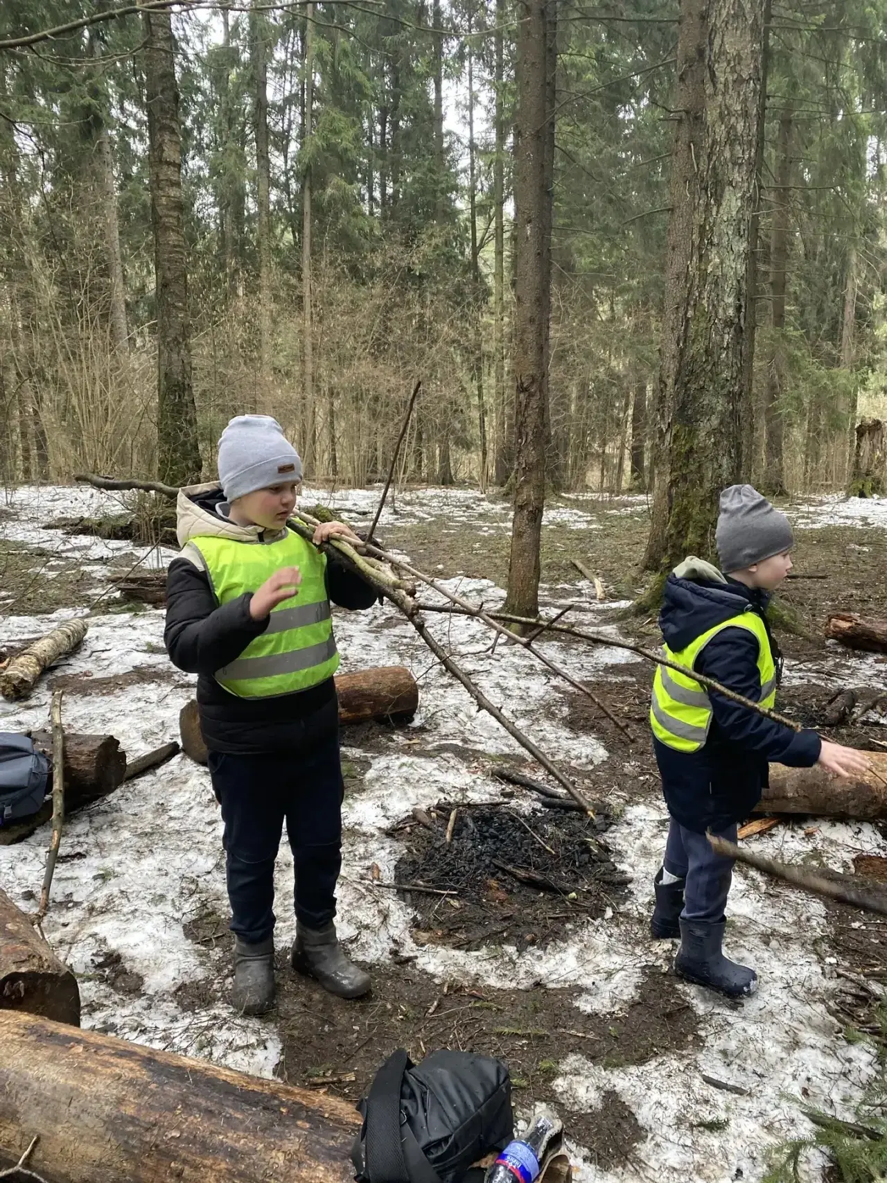 День четвёртый. Отправляемся в настоящий поход! 🏕️  Четвёртый день в пришкольном лагере «Лаборатория