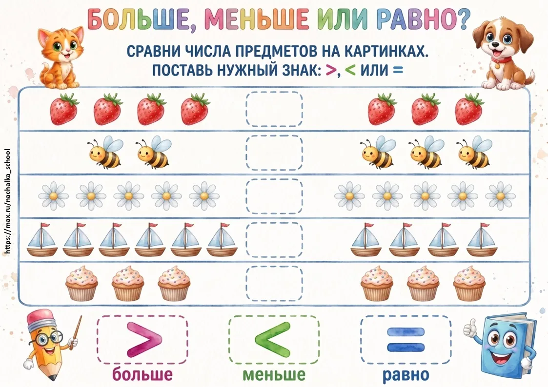 Больше, меньше или равно?