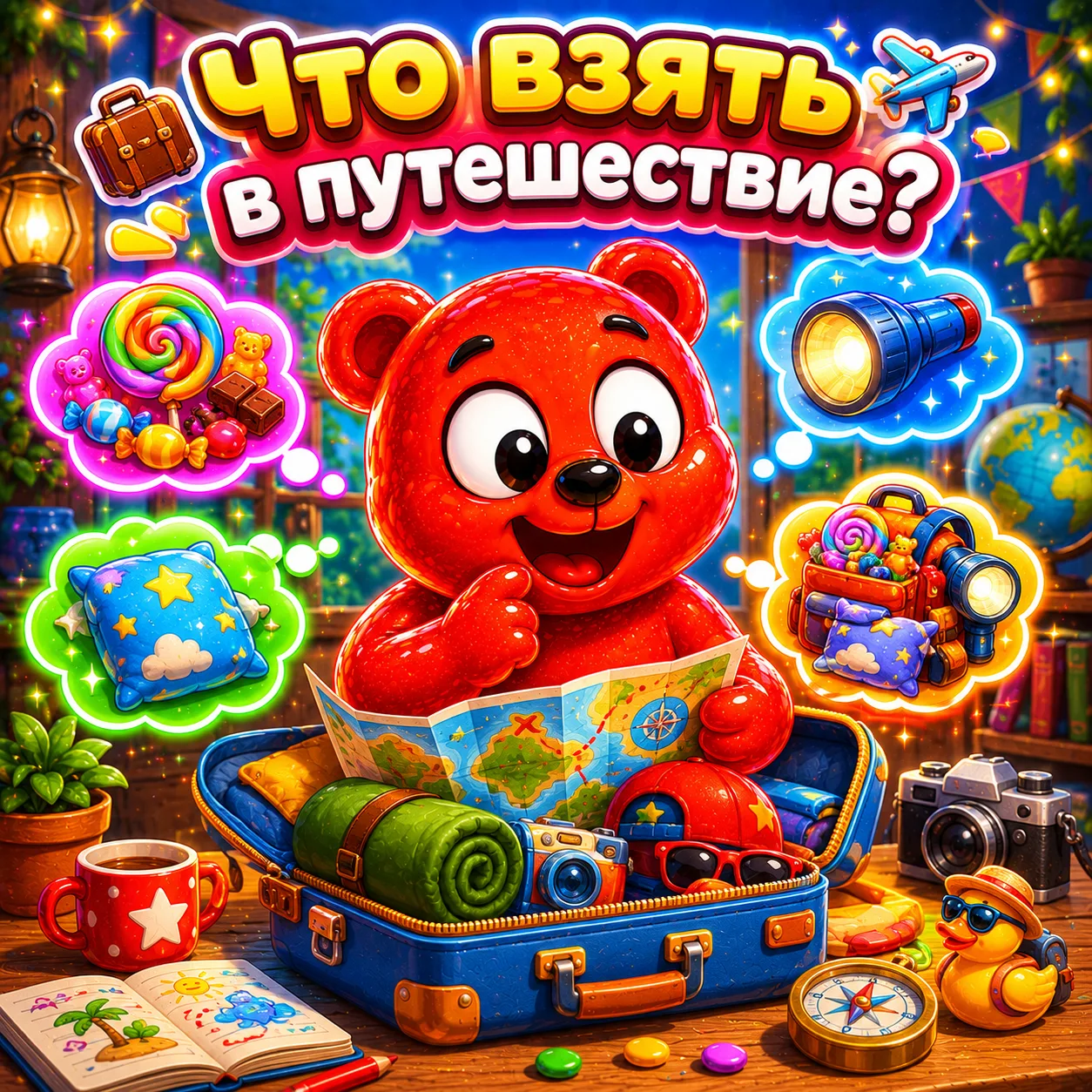 🎒🐻 Что взять в путешествие?