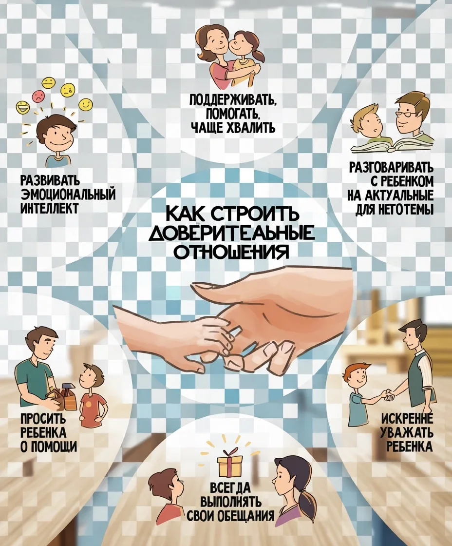 Как построить доверительные отношения с подростком? 🤝