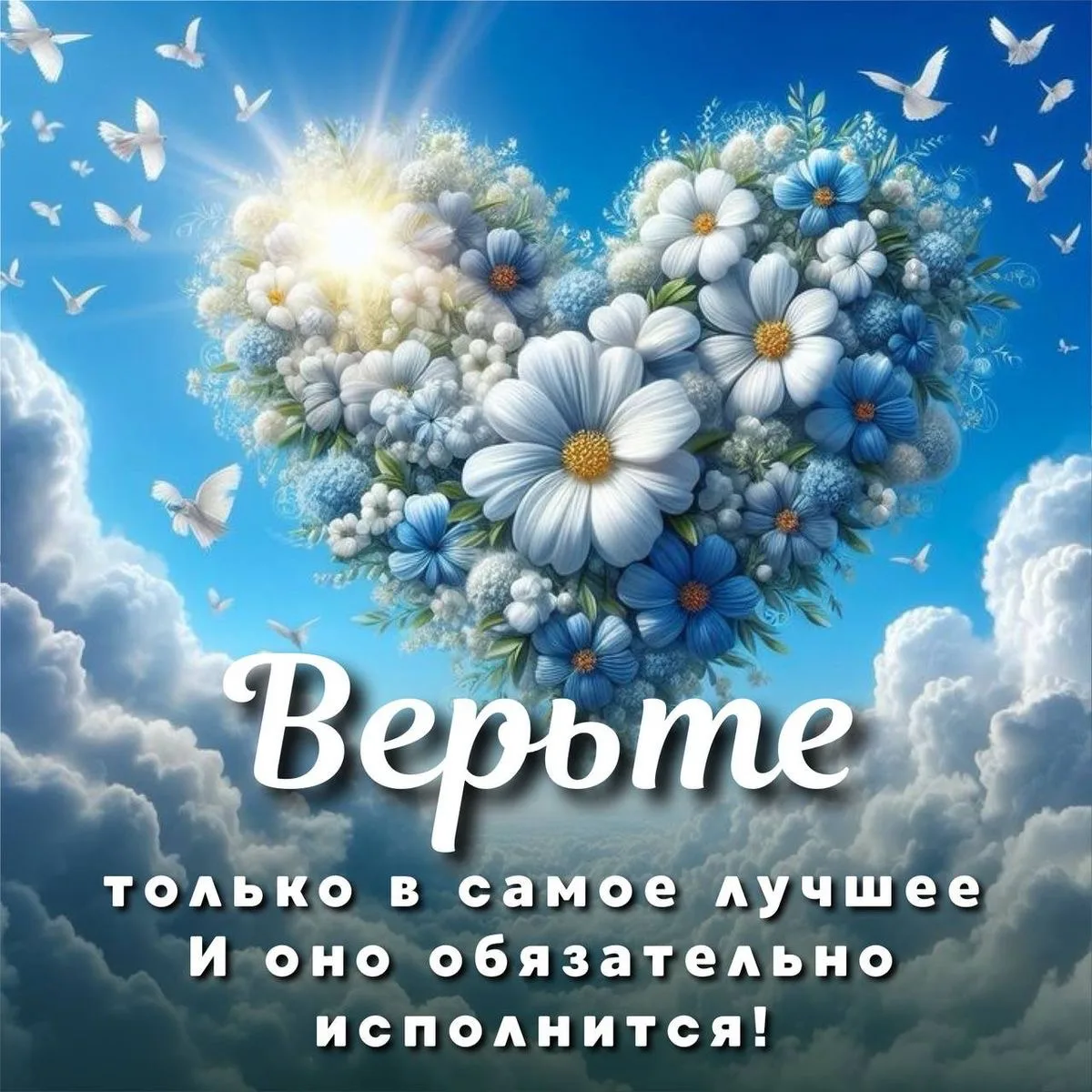 Открытки с верой